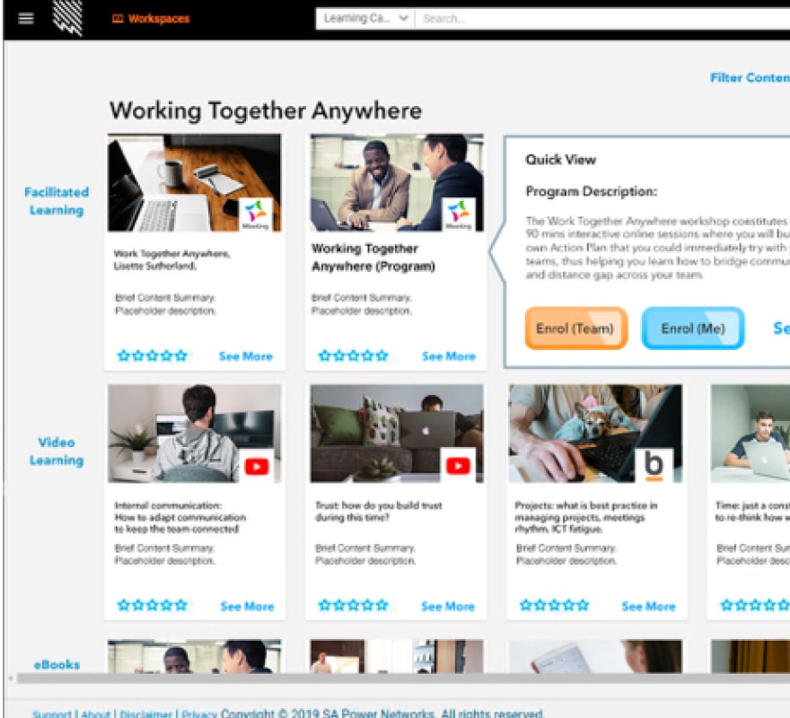 SA Power Networks Design Sprint - More Space For Light